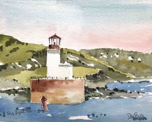 Bug Light from West; 17 x 23cm